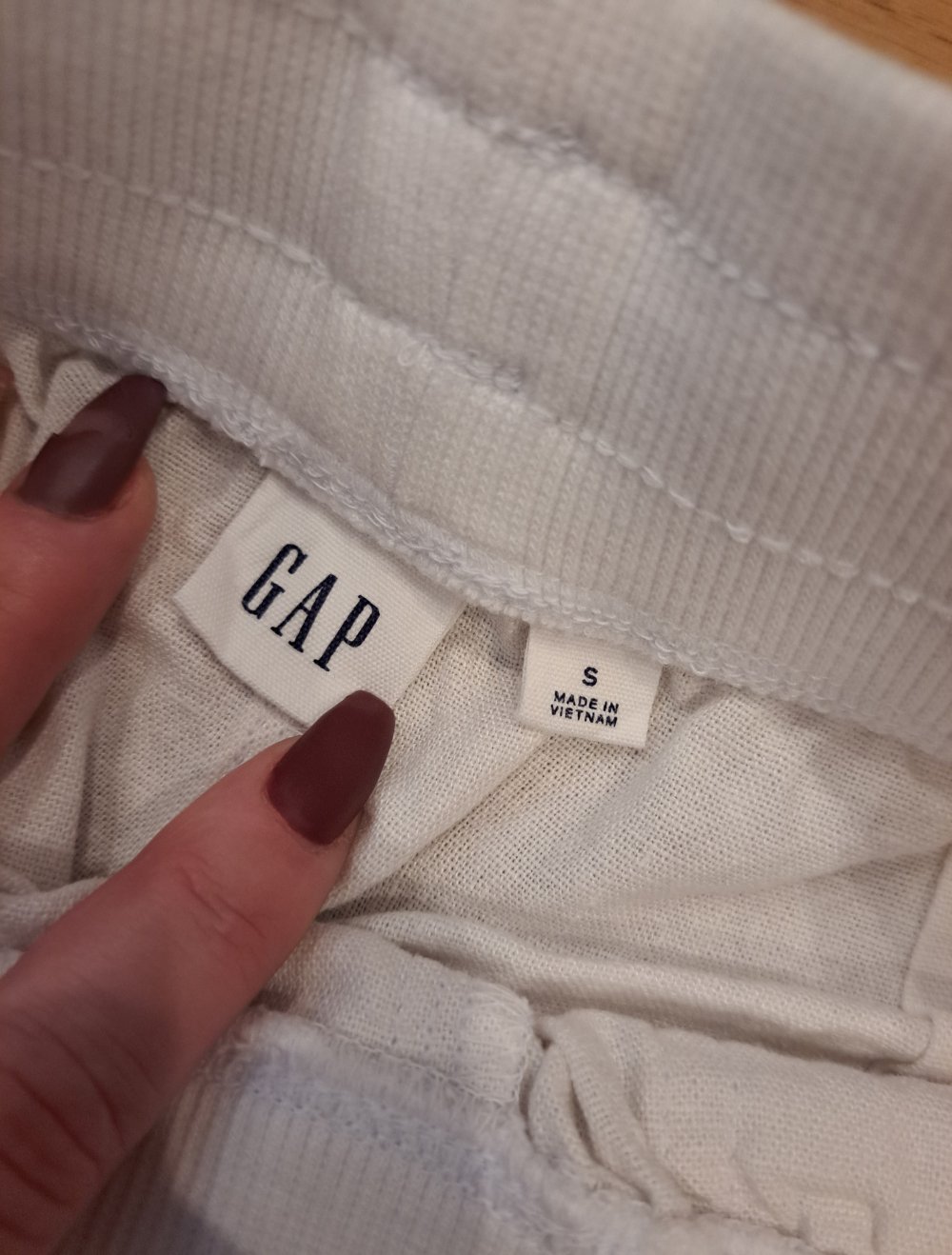 Gap Leinenhose Stoffhose Cargo Hose Jogger Pluderhose