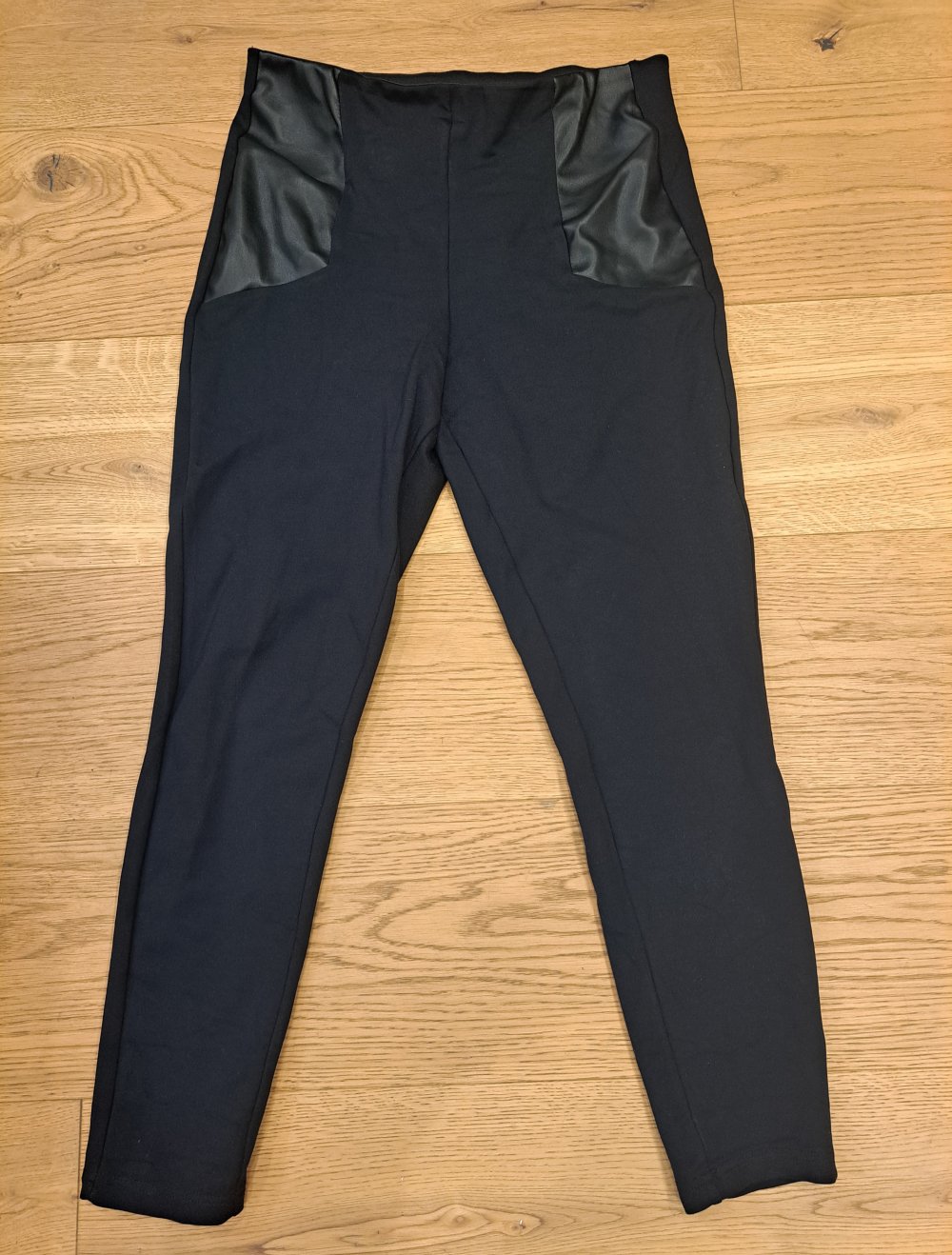 Vero Moda Leggings Lederdetails Stoff