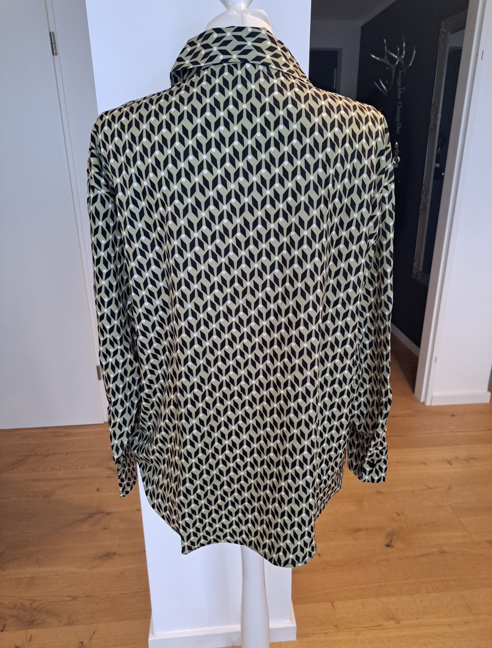 Shein Bluse Hemd gemustert