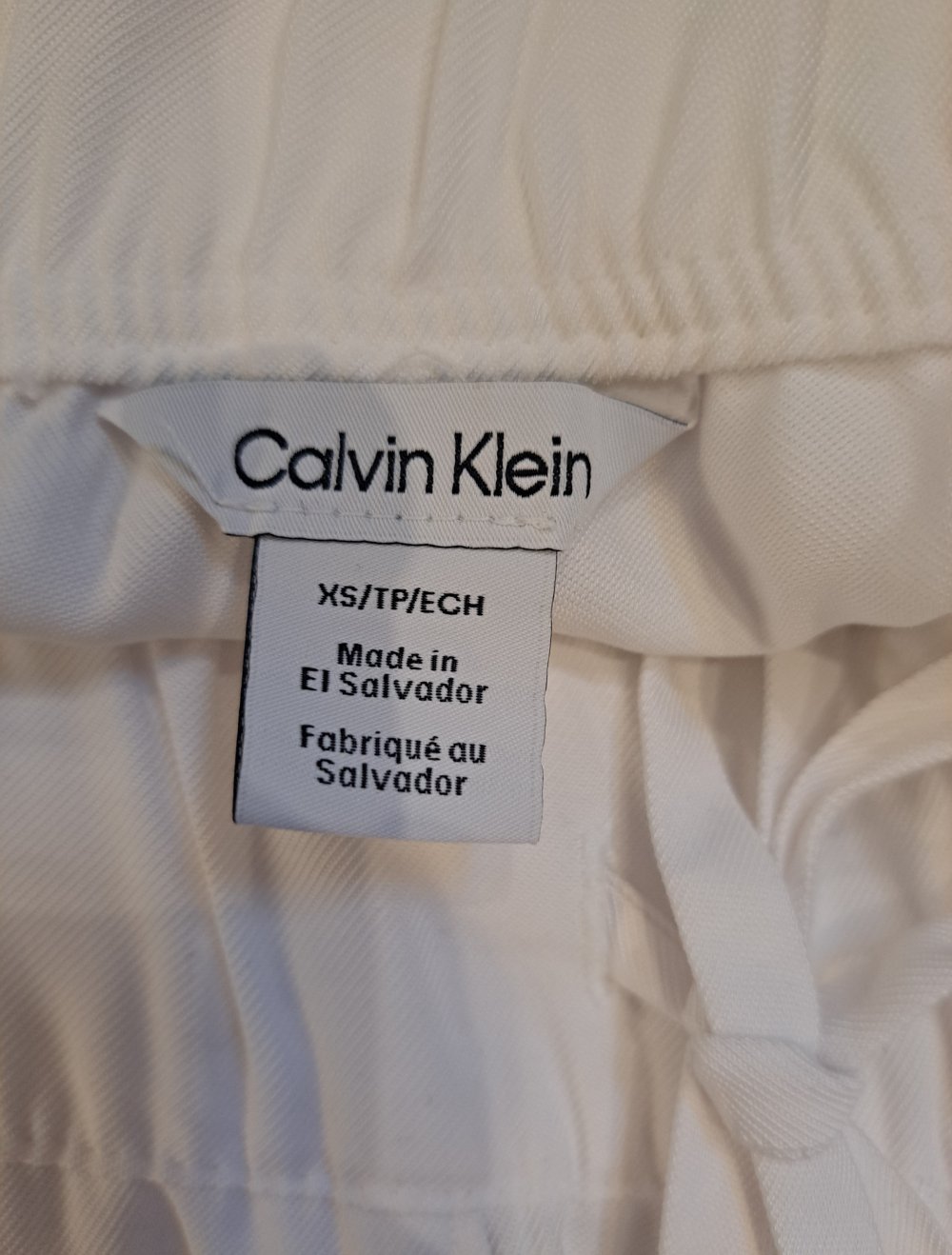 Calvin Klein Cargo Hose Stoffhose Jogger Pluderhose