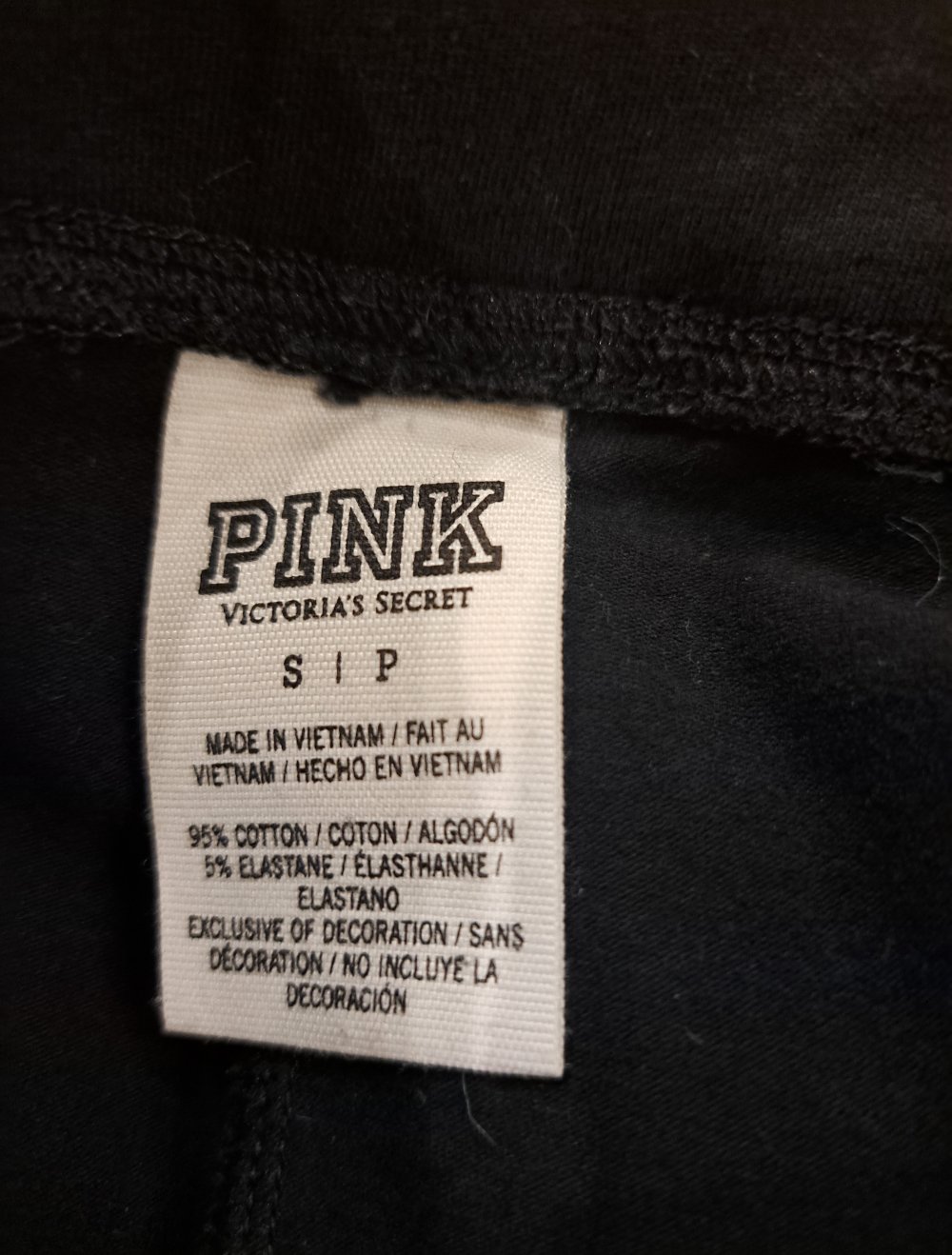 PINK Leggings Pailletten Glitzer
