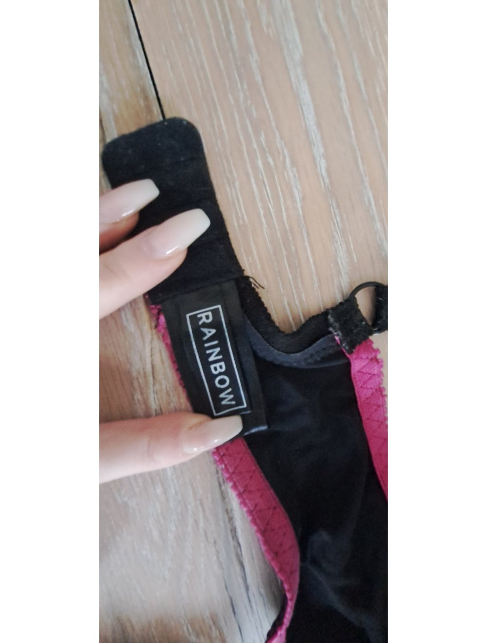 Rainbow BH-Set Spitze Bra Slip Tanga