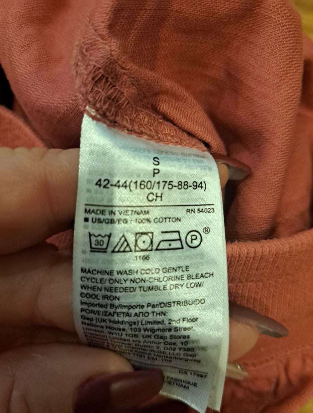 Gap Leinenhose Cargo Hose Jogger Stoffhose Pluderhose