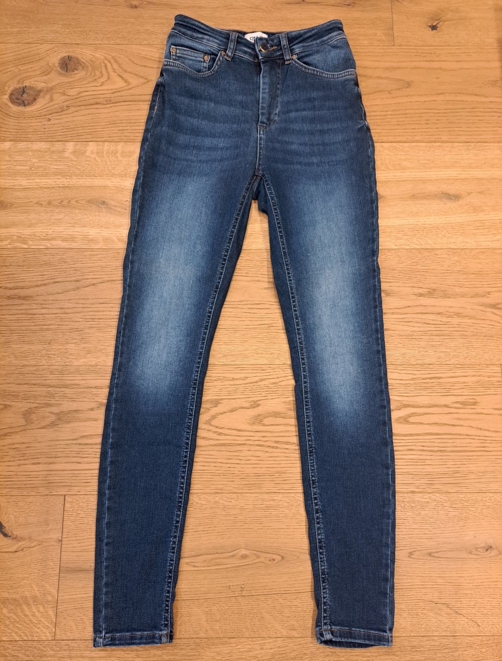 Only Skinny Super High Waist Röhrenjeans