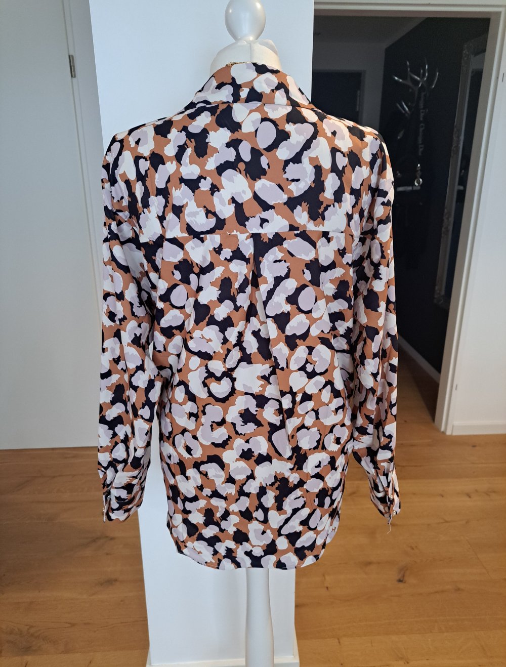 Shein gemusterte Bluse Hemd