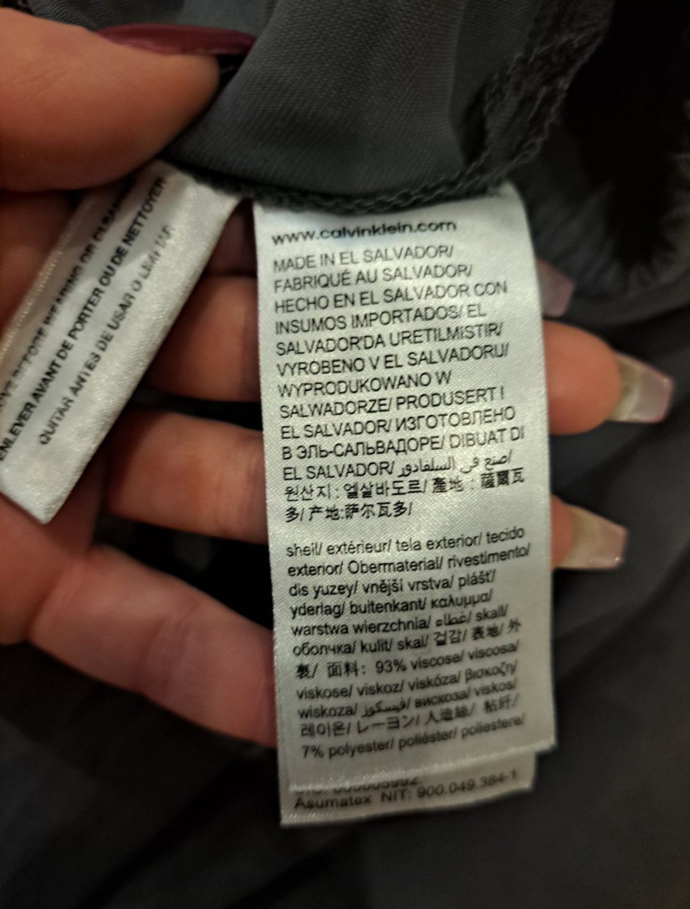 Calvin Klein Cargo Hose Jogger Stoffhose Pluderhose