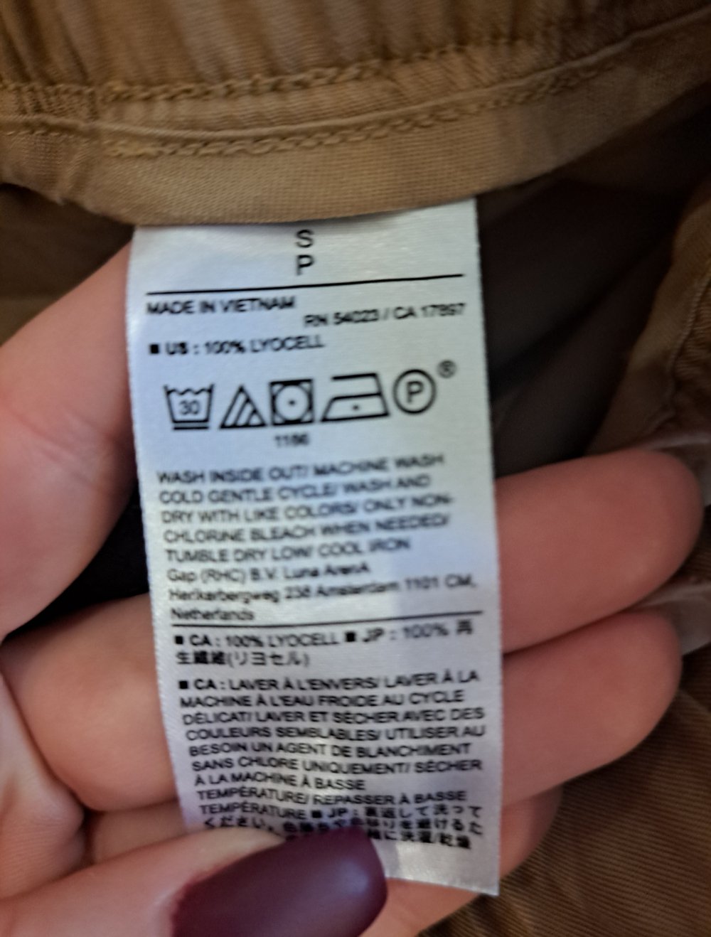 Banana Republic Cargo Hose Jogger Stoffhose Pluderhose