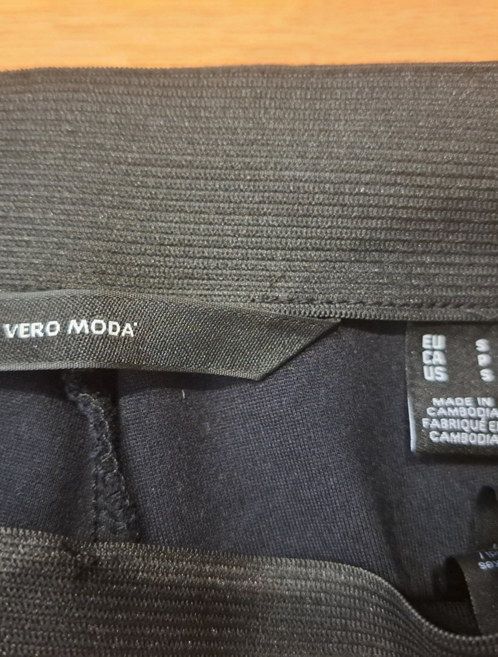 Vero Moda Leggings Lederdetails Stoff