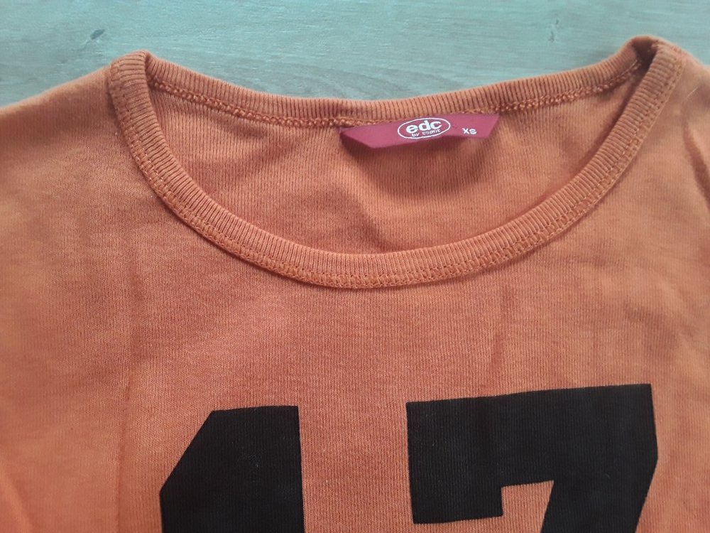Langarmshirt edc orange