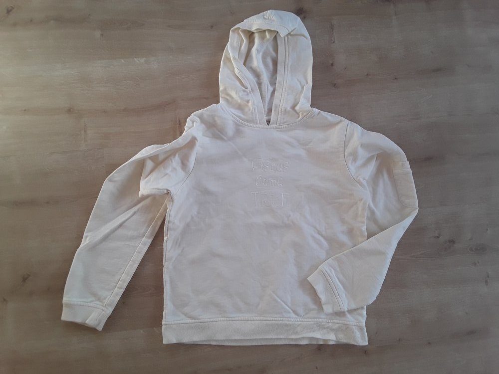 Beiger Kapuzenpulli