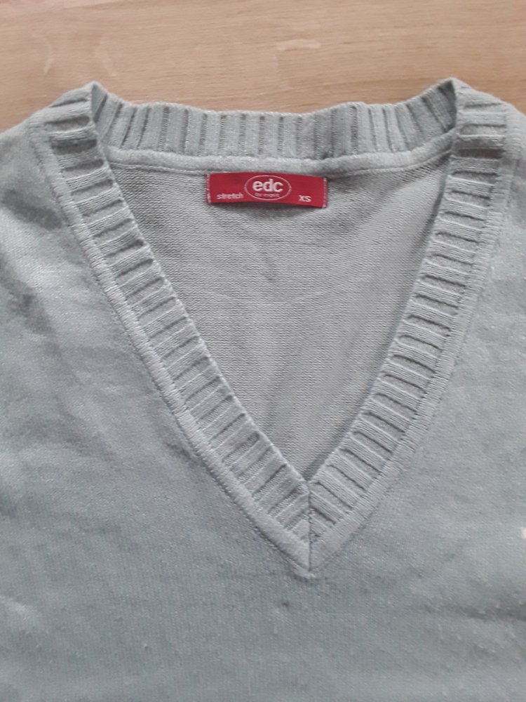 Hellblauer Pulli edc