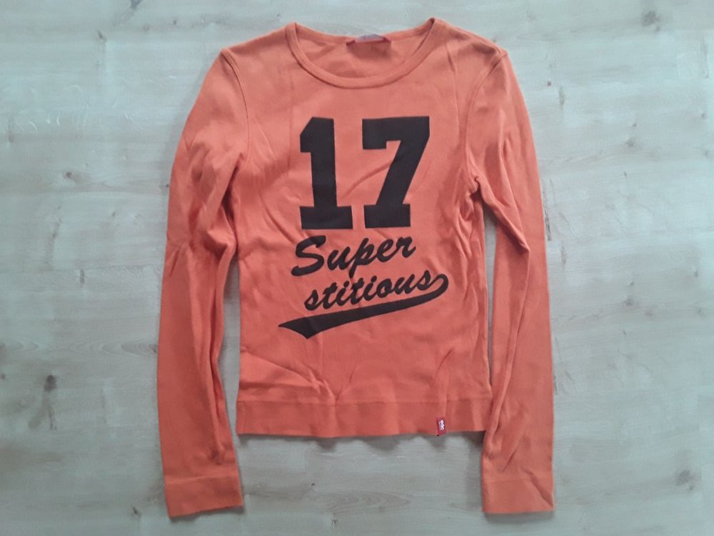 Langarmshirt edc orange