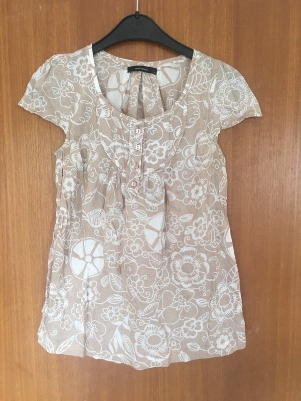 Beige Bluse in Gr. S von Vero Moda *Mengenrabatt*