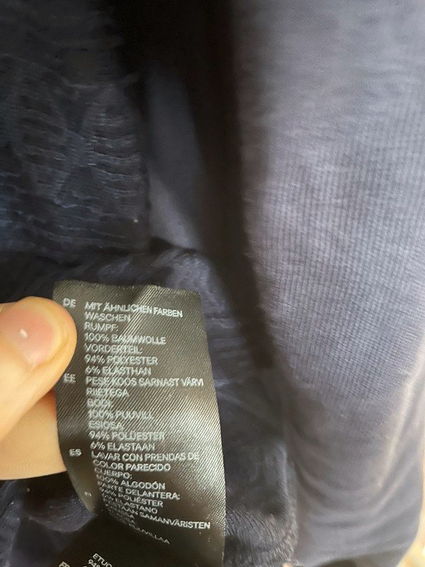 Blauer Pullover *Mengenrabatt*