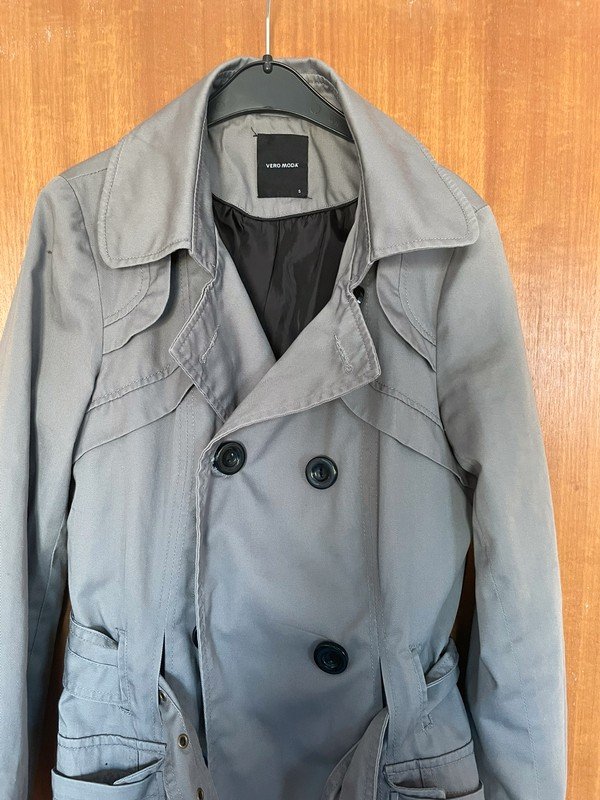 Grauer Trenchcoat *Mengenrabatt*