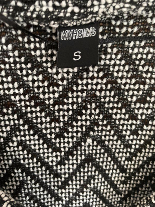Grau-weißer Cardigan in Gr. 36 *Mengenrabatt*