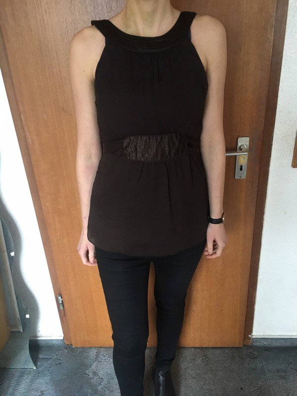 braune Bluse von Vero Moda in Gr. 34 *Mengenrabatt*
