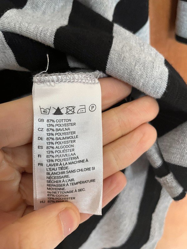 Gestreifter Baumwoll-Cardigan, Neu mit Etikett, *Mengenrabatt*