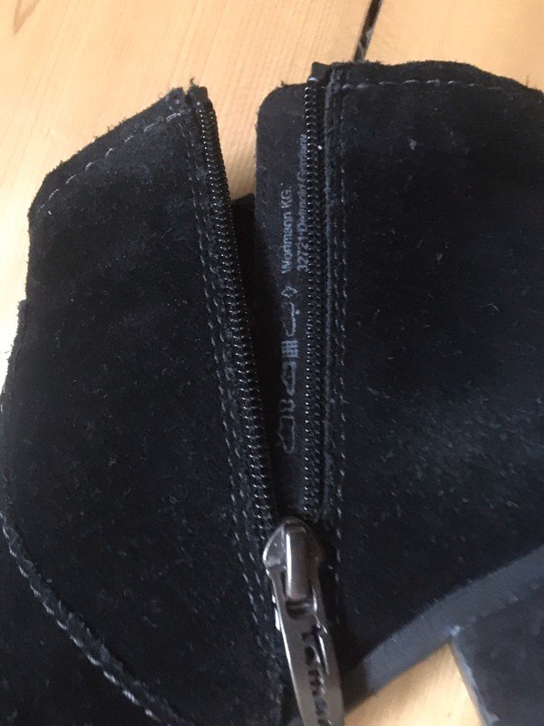 Stiefeletten aus echtem Wildleder *Mengenrabatt*