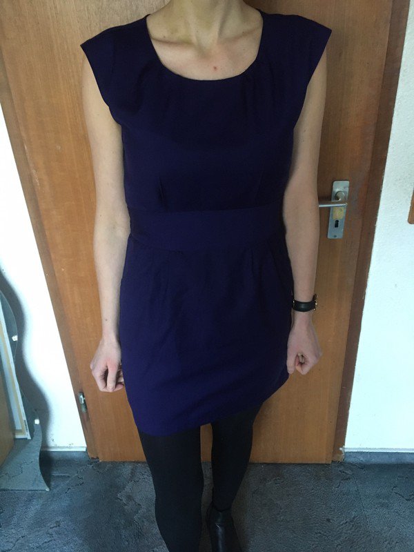 Blau-lilafarbenes Kleid *Mengenrabatt*