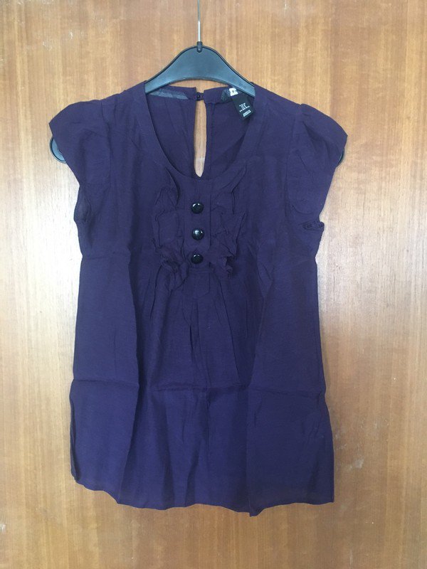 Lilafarbene Bluse aus Baumwolle *Mengenrabatt*