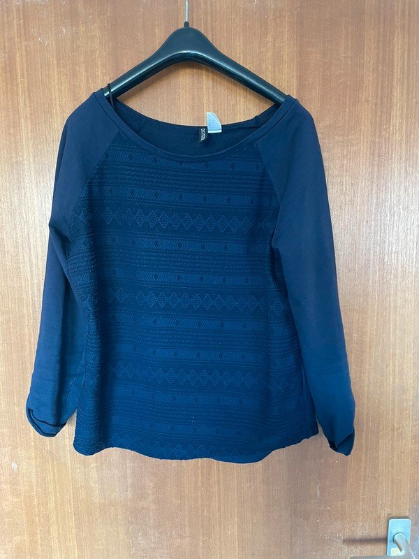 Blauer Pullover *Mengenrabatt*