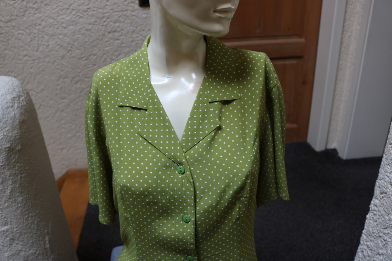 #Kleid, Gr. 36. #kiwi-weiß, #Ann Christin, #hochwertig - wie neu