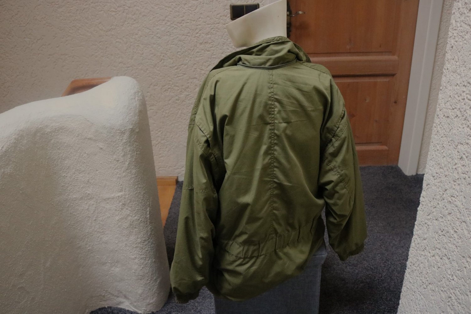 #Anorak, Gr. M, oliv, #warm, #wenig getragen - sehr guter Zustand