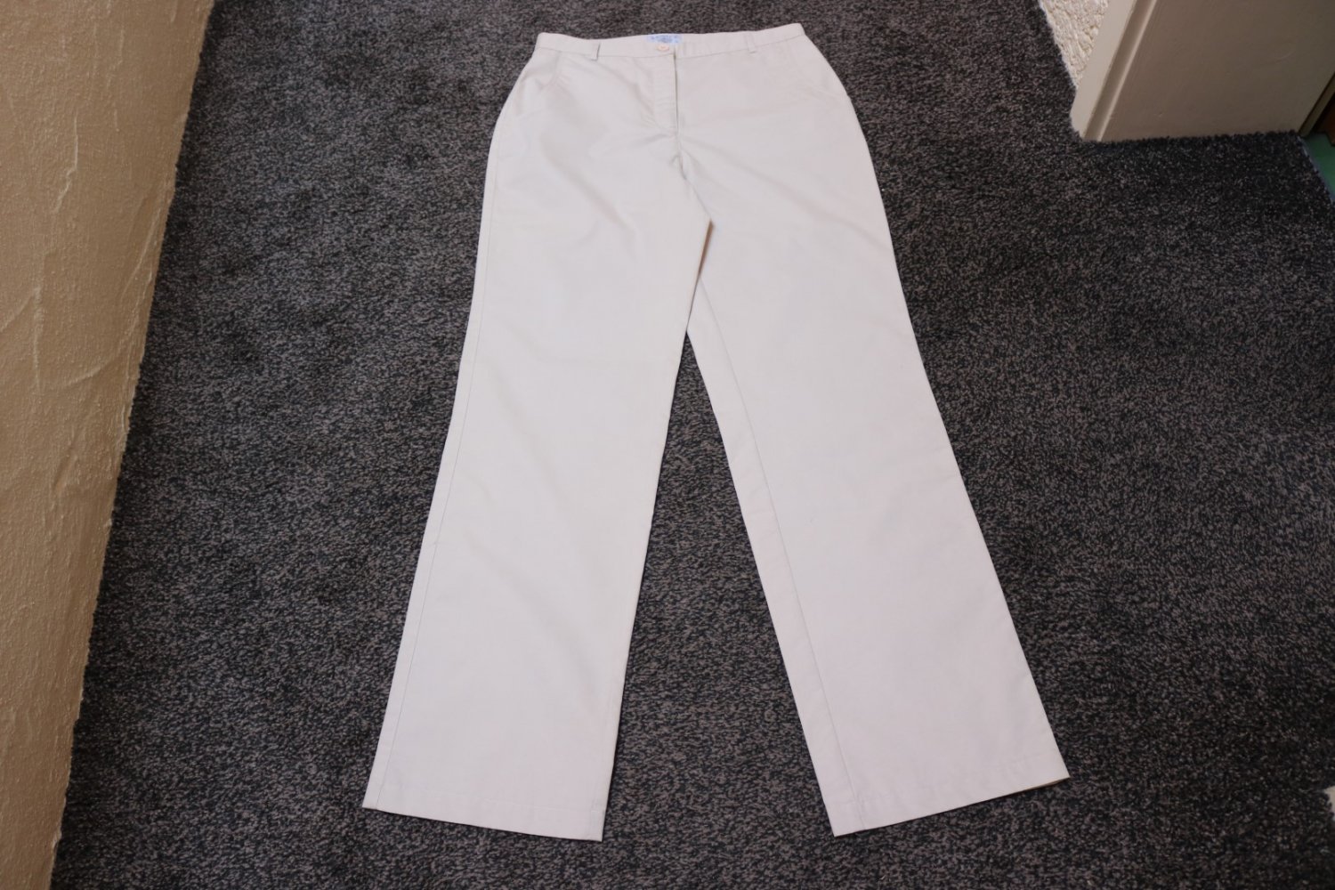 #Hose, Gr. 38, #vanille, #weich, #Kenny S., #leicht  wie neu 