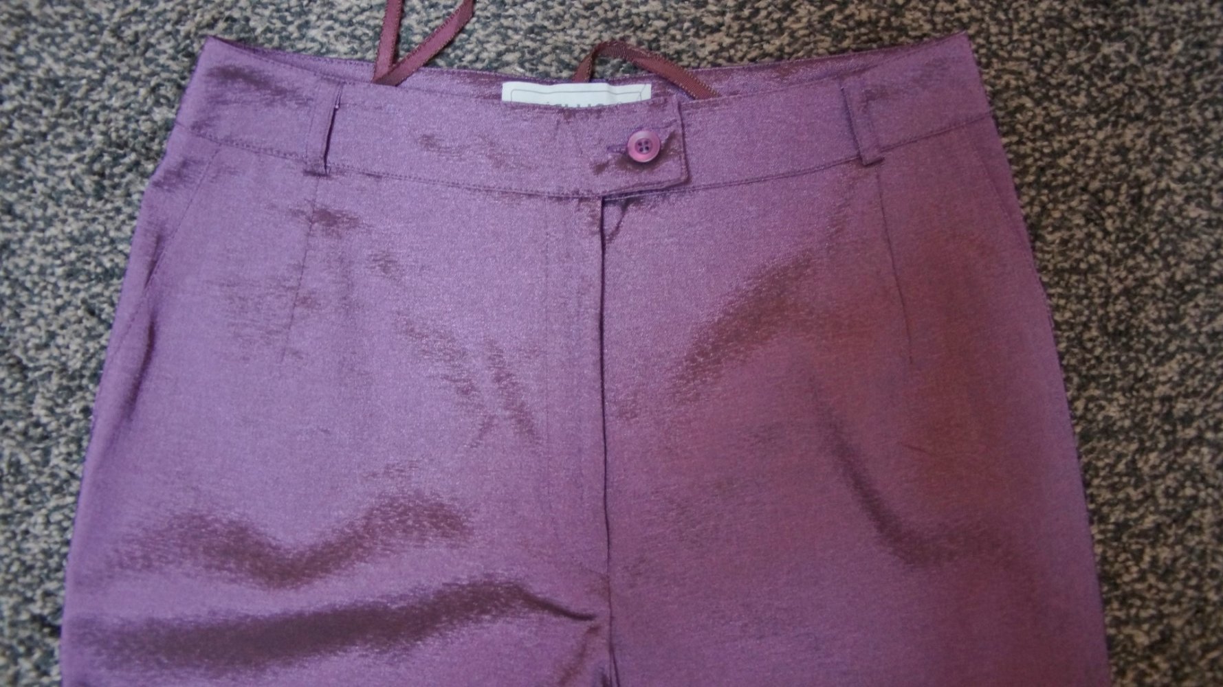 7/8 Hose, #aubergine, Gr. 36, #Helline, #leicht - wie neu 