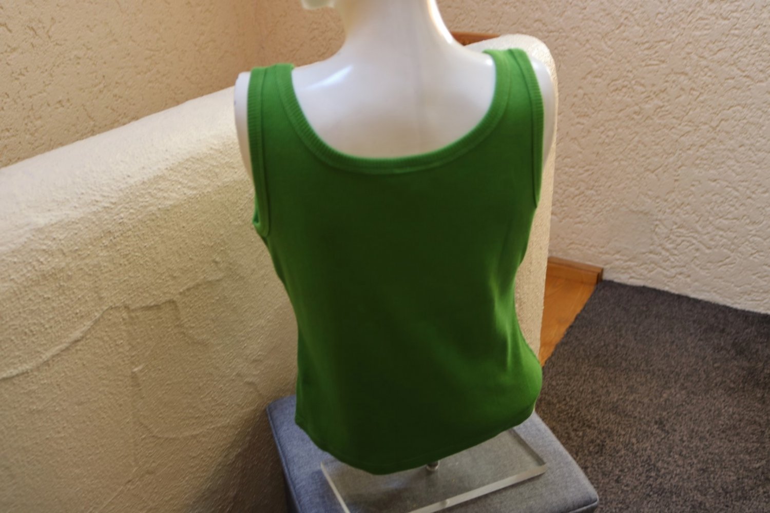 #Top mit Strass, Gr. 40, #kiwi, #Rippjersey, #Heine, #hochw. Markenmode