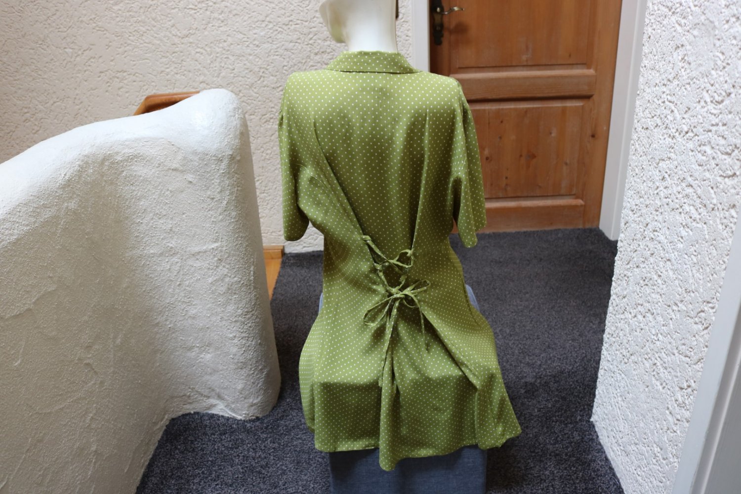 #Kleid, Gr. 36. #kiwi-weiß, #Ann Christin, #hochwertig - wie neu