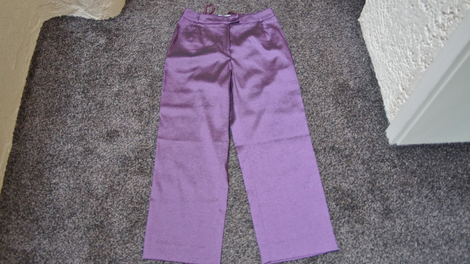7/8 Hose, #aubergine, Gr. 36, #Helline, #leicht - wie neu 