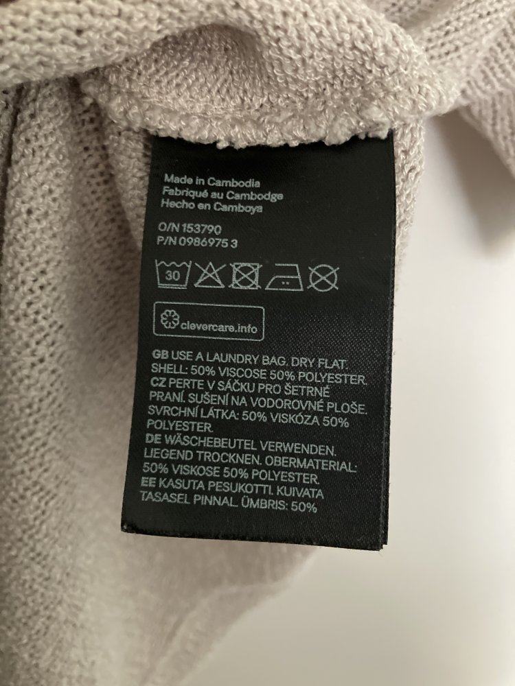 Gr. L beiges Oberteil von H&M