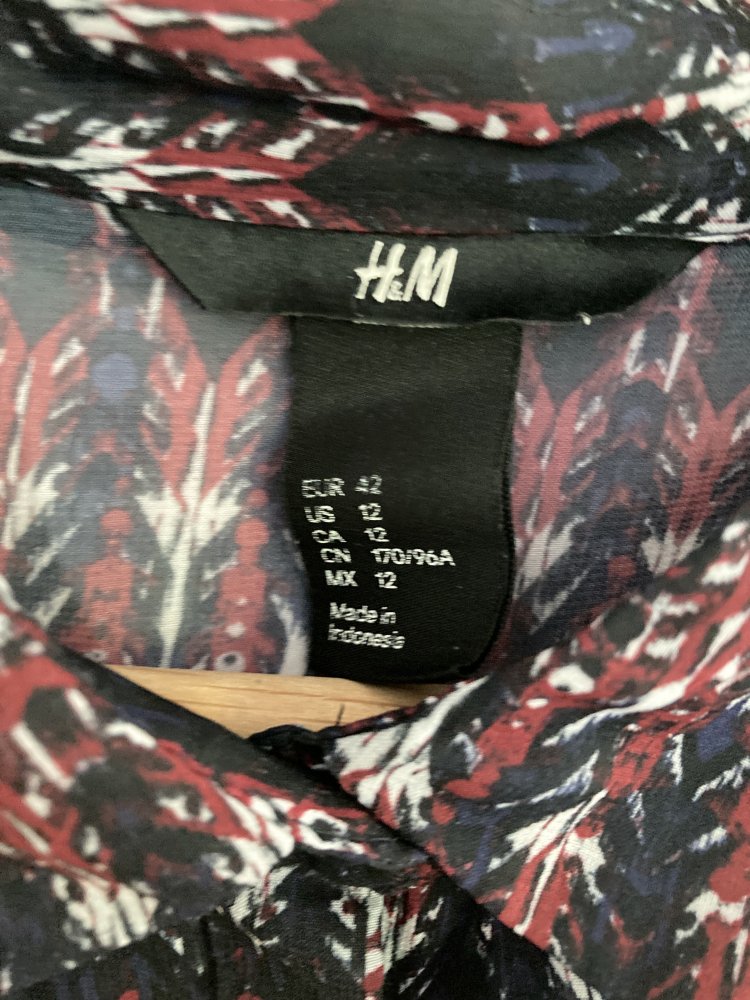 GR. 42 Tunika-Bluse von H&M