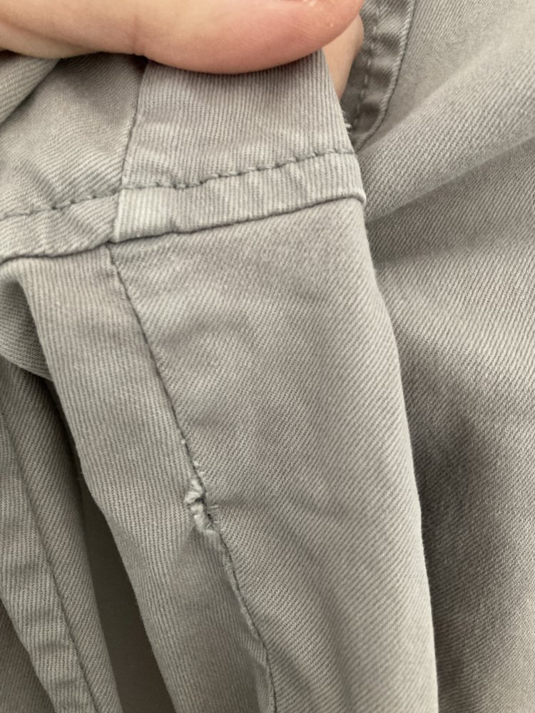 Gr. 52 hellgraue Hose für Herren von H&M