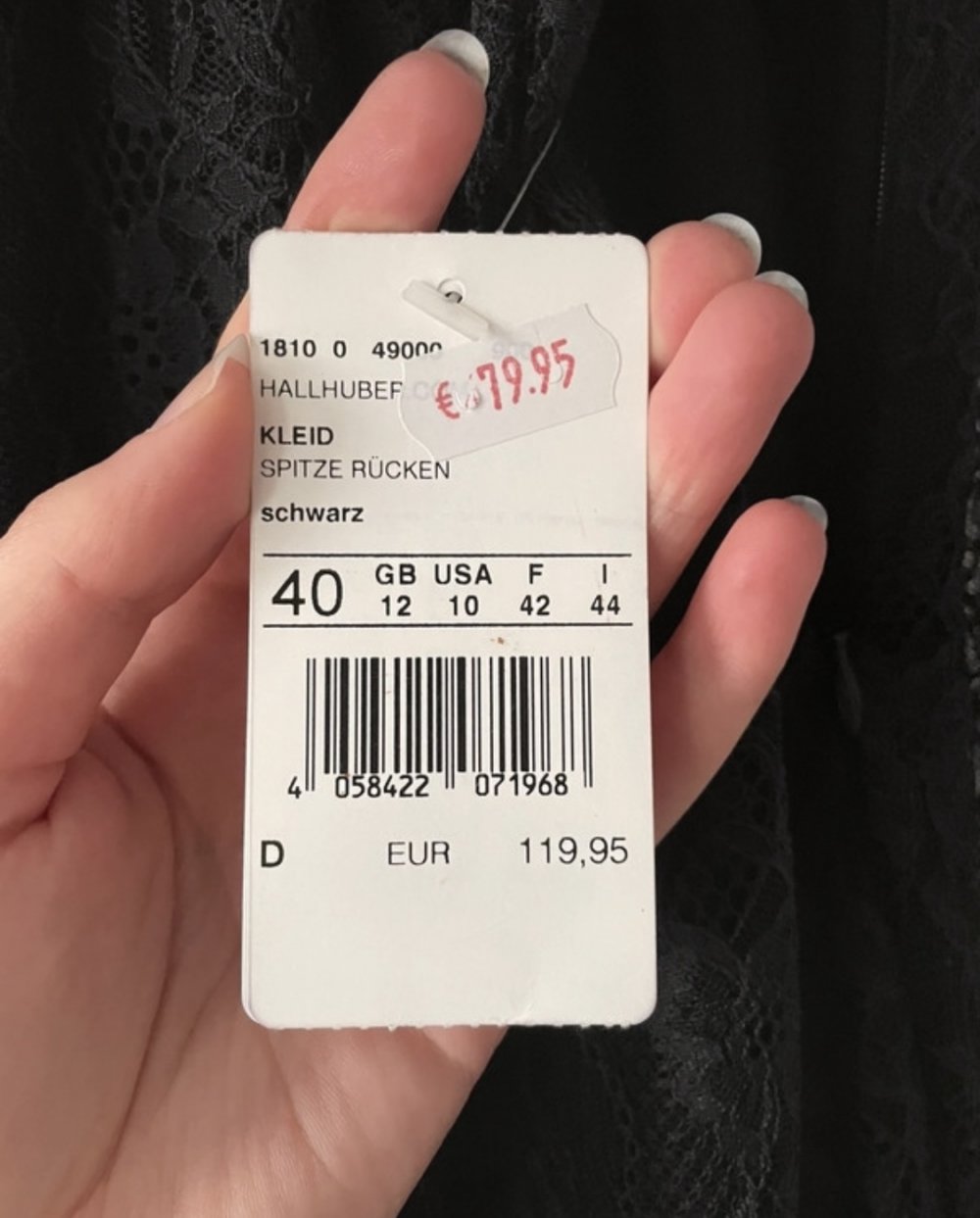 Spitzenkleid 