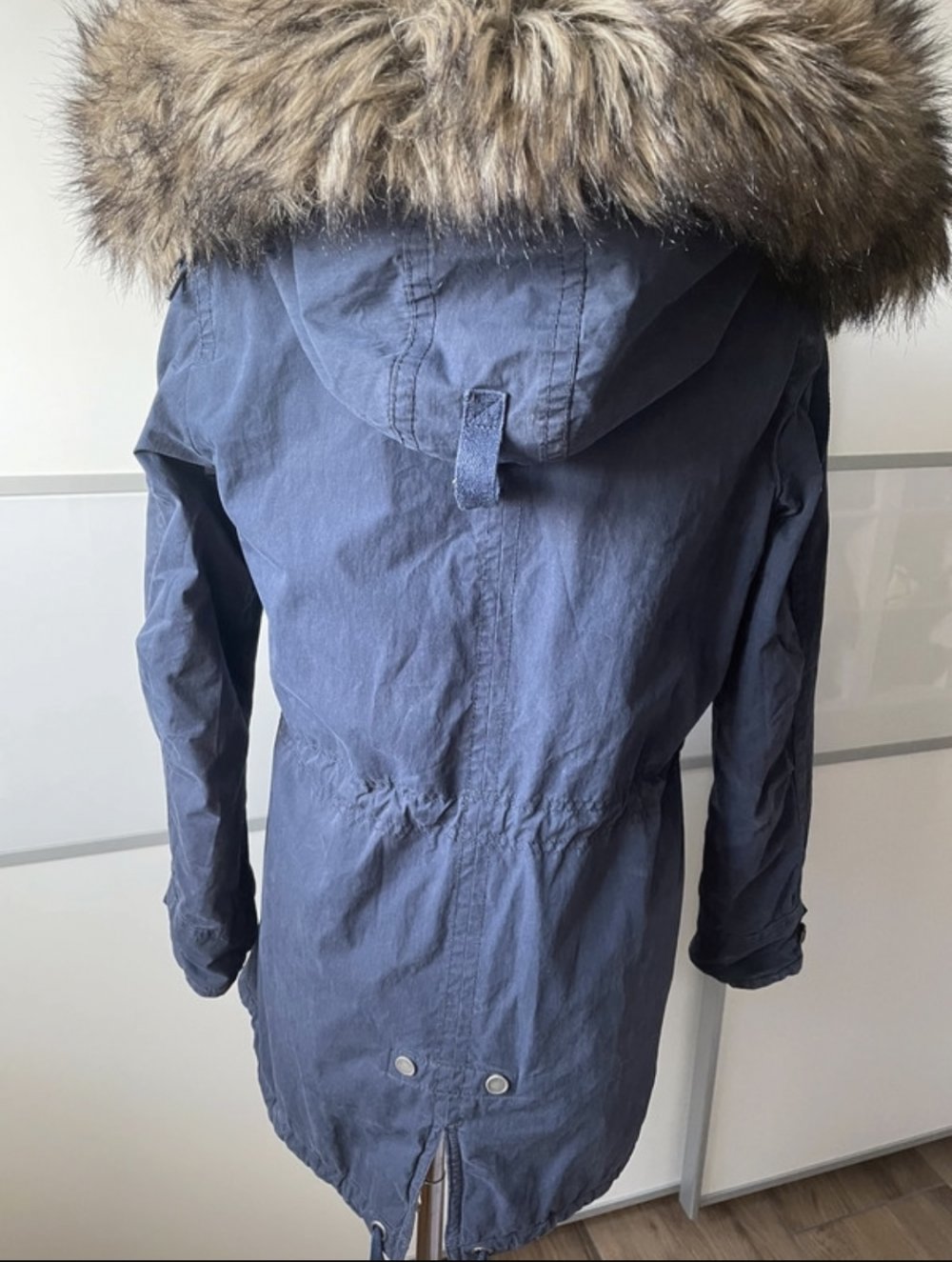 Blauer Mantel