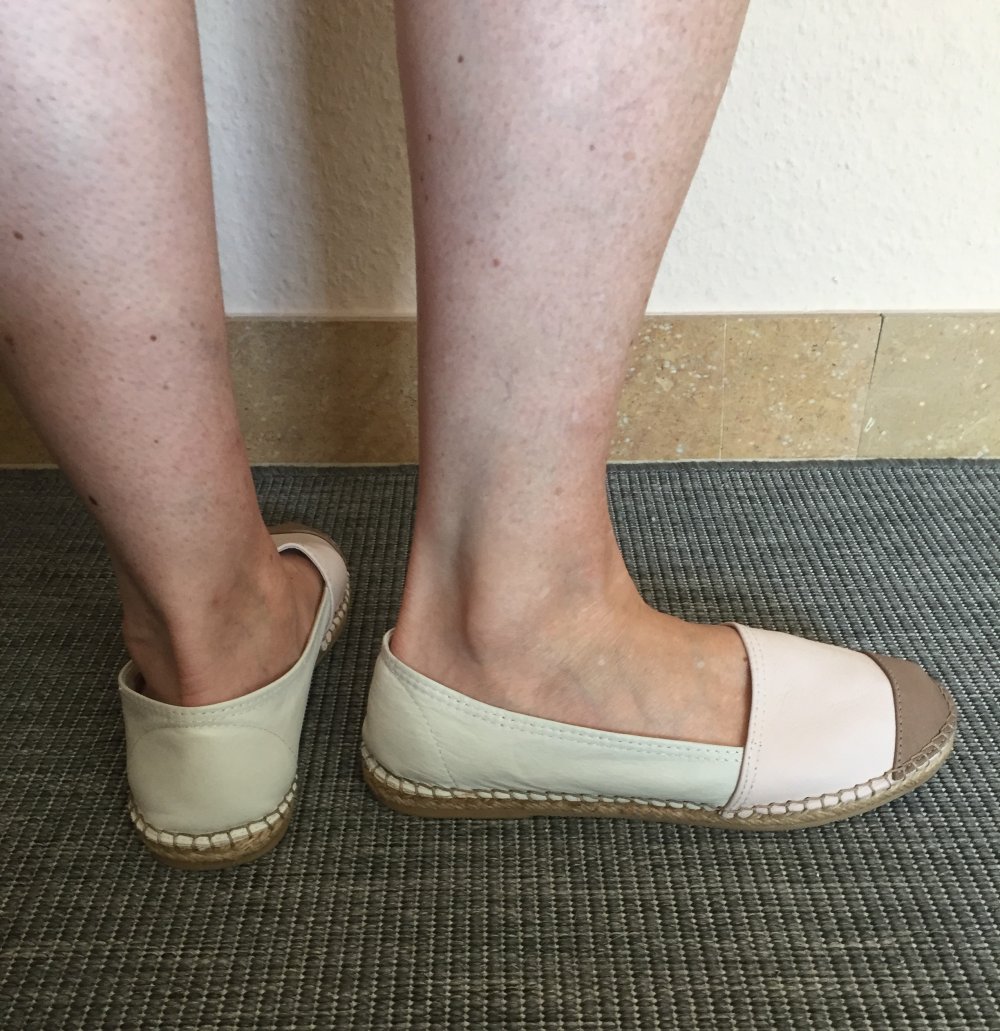 Marcarena for Fellini Leder Espadrillos Gr.39 in Pastell Farben