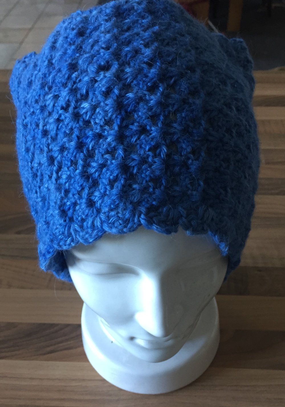 Baby Alpaka Wollschal Kragen Handgestrickt aus Chile