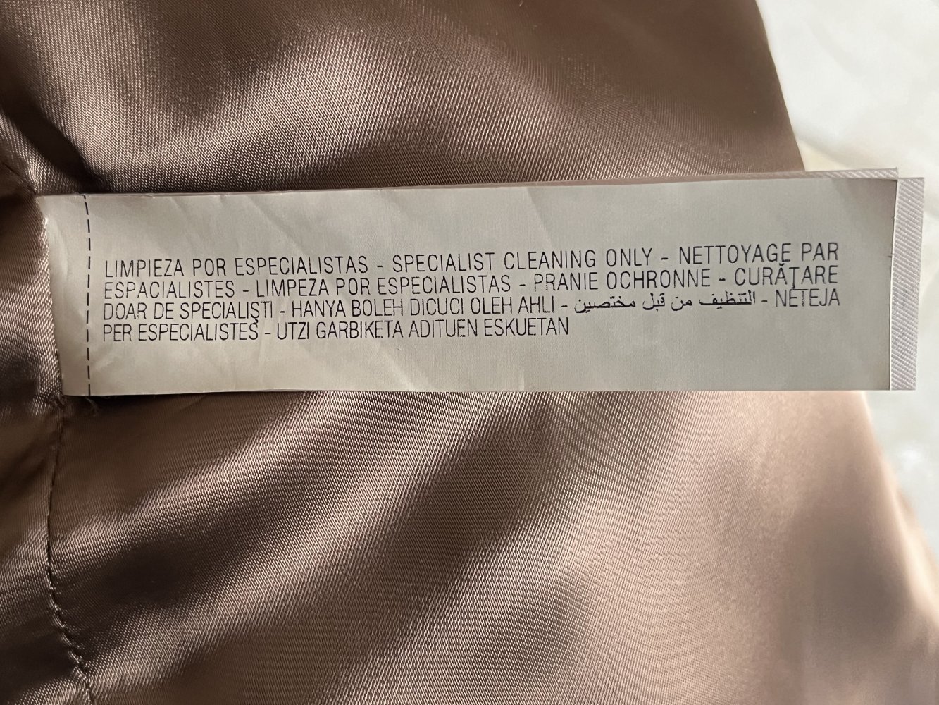 Massimo Dutti geschorenener Lammfell Ledermantel Gr.S Caramelfarben