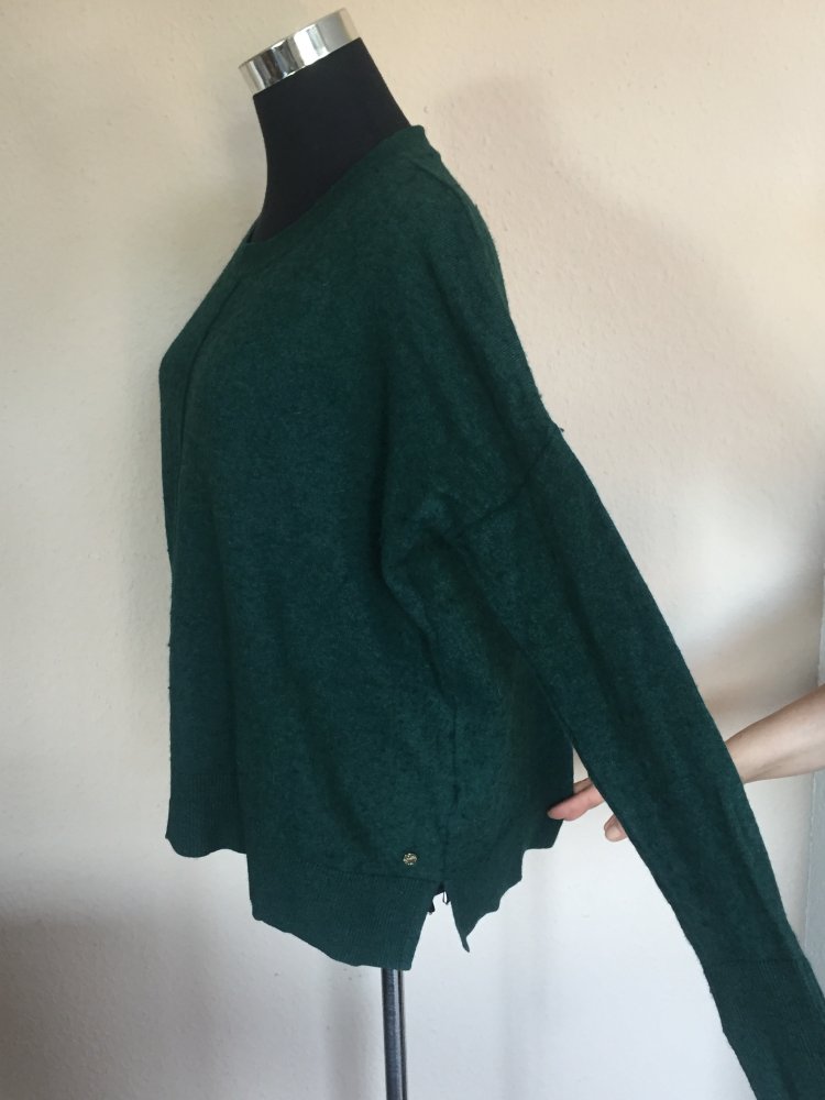 H&M Oversized Pullover Gr.XL dunkelgrün