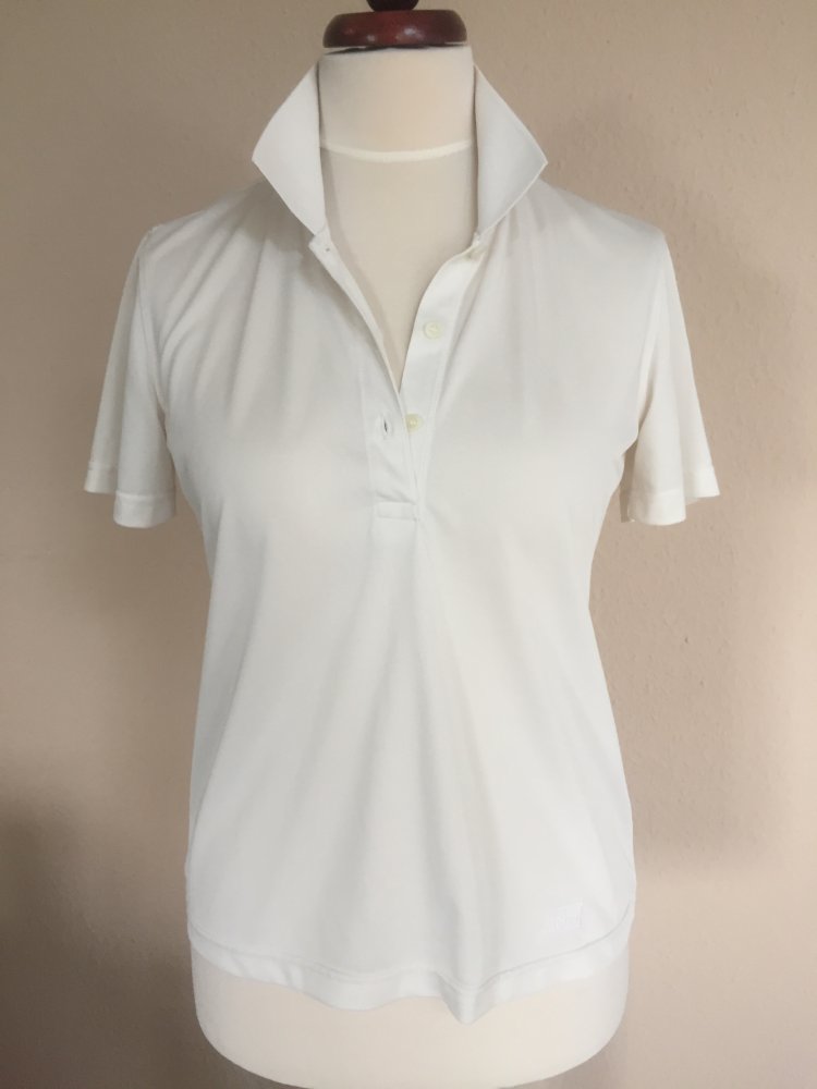 Switcher Suisse Polo Sport Shirt hellgrau / blau / mint Gr.M