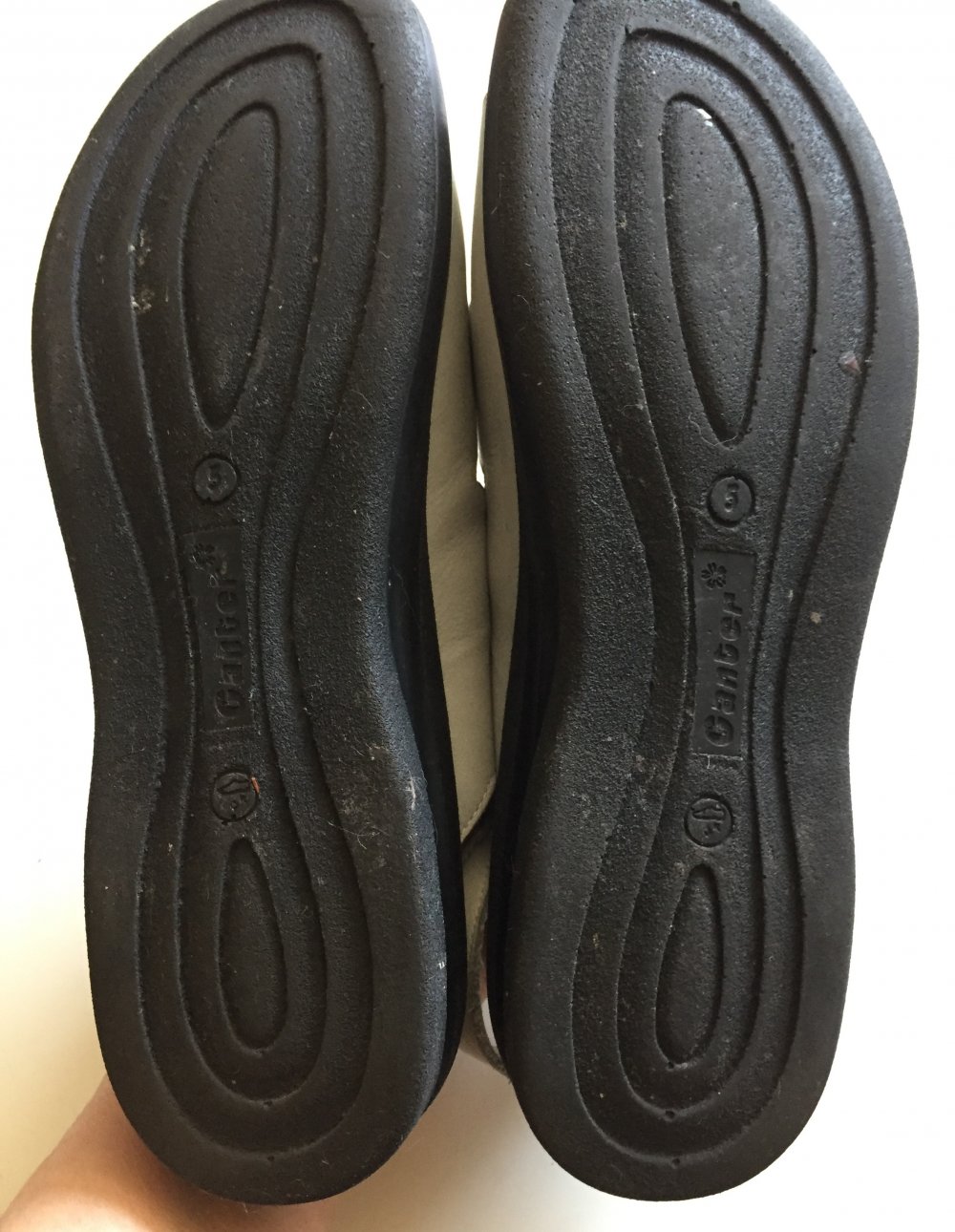 Ganter Leder Sommer Sandalen mit Fußbett Gr.38 mintgrün