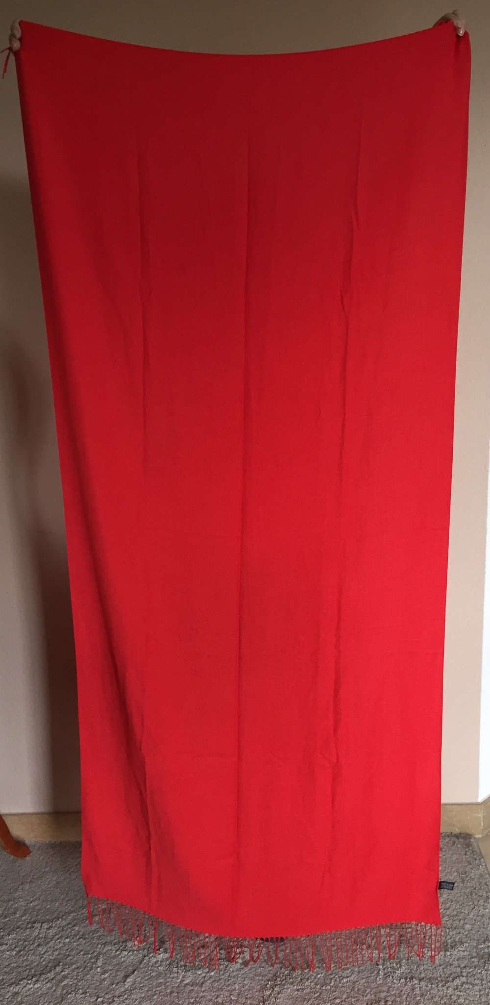 2 Strauß Innovation XXL Schal Stolas mit Fransen