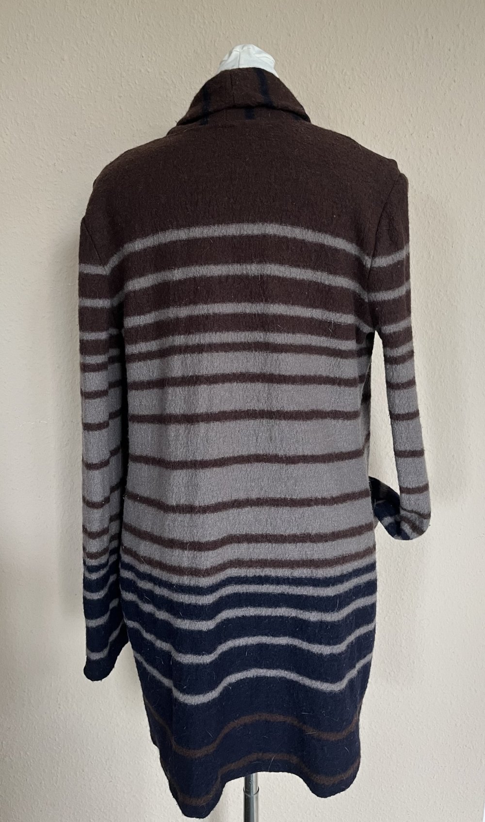 TK Maxx Long Cardigan Jacke Mantel Gr.40 aus reiner Wolle 