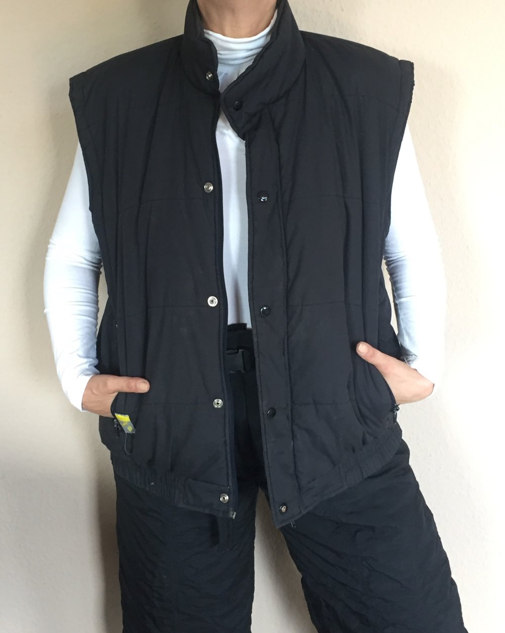 Easy Rider Sportswear International Weste Gr.44 muckelig warm schwarz