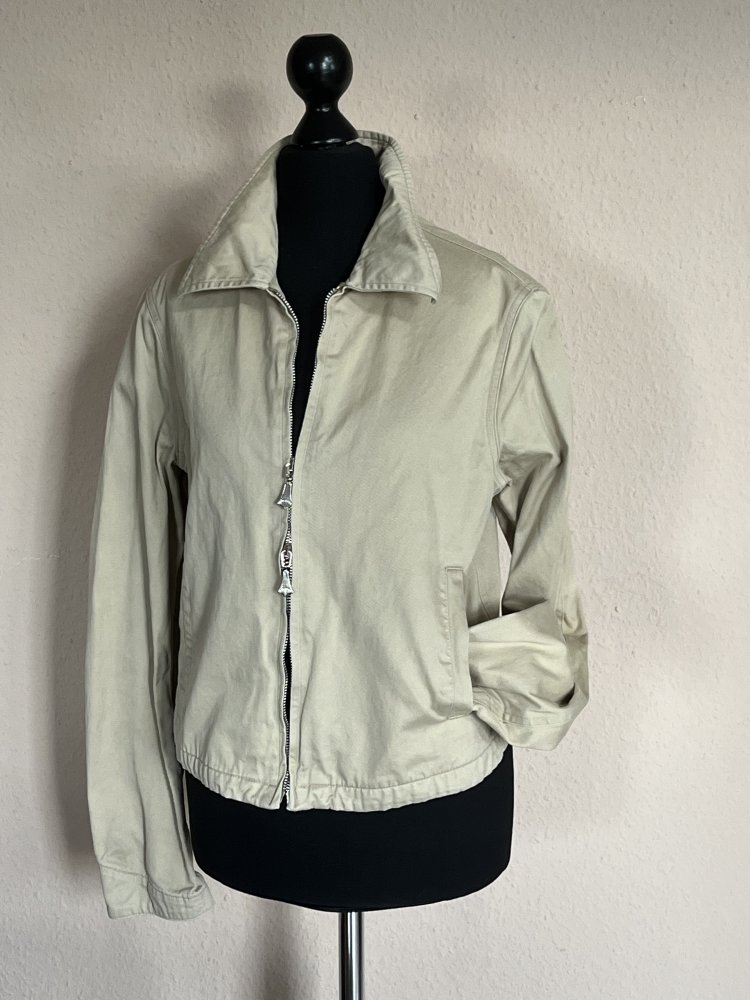 GAP Übergangsjacke heller Jeans Stoff Gr.38 Beige