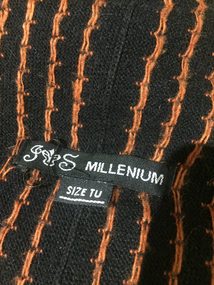 Millenium Long Cardigan Gr. TU One Size mit Ethno Muster