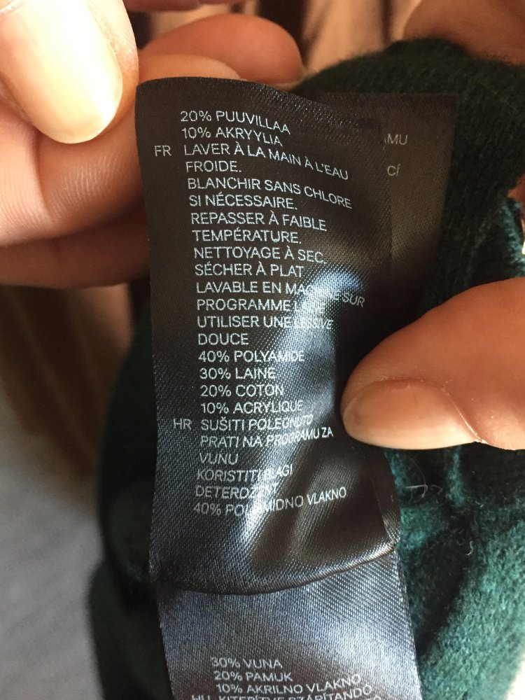 H&M Oversized Pullover Gr.XL dunkelgrün